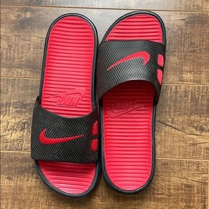 Nike slip on sandals